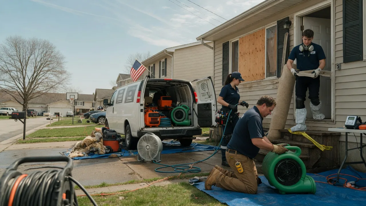 Water Damage Restoration in New Deal, TX near me